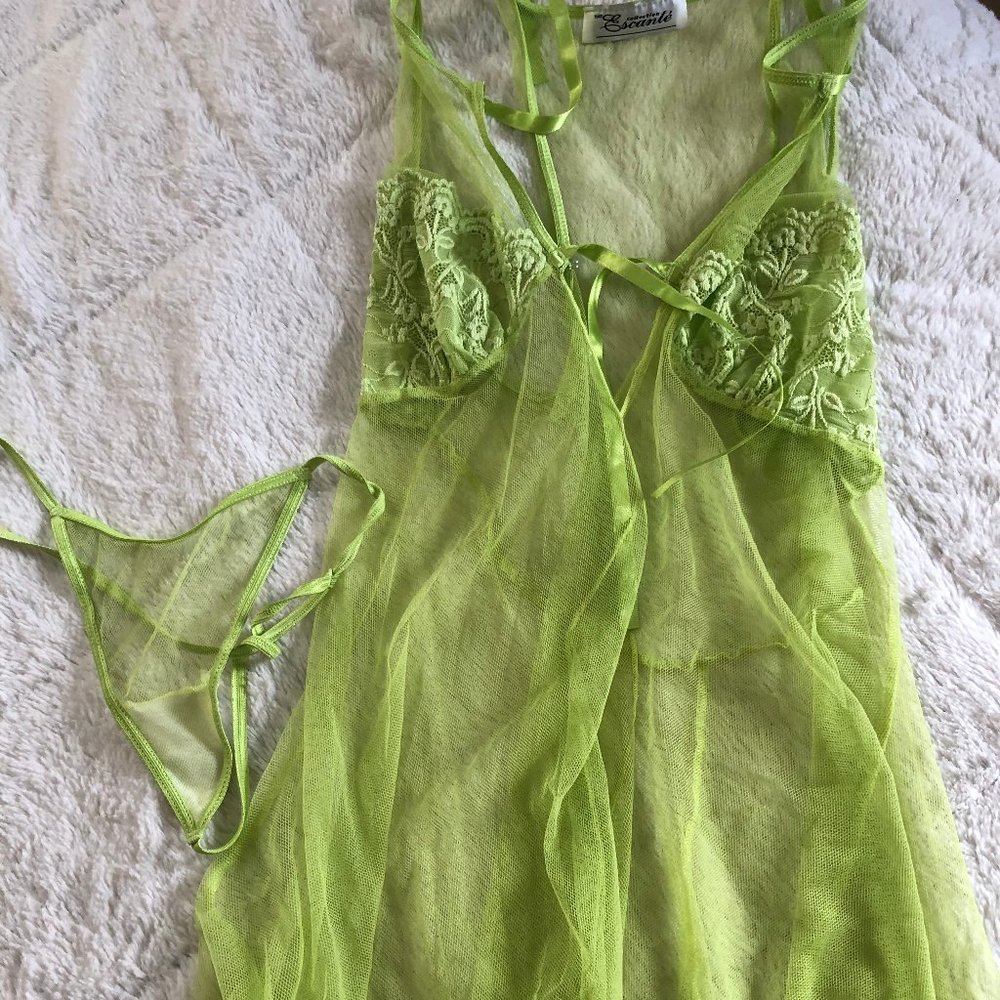 Sexy and Sweet Sheer Lingerie with Thong